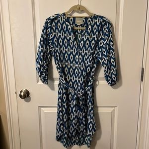 Maeve Ikat Shirt Dress